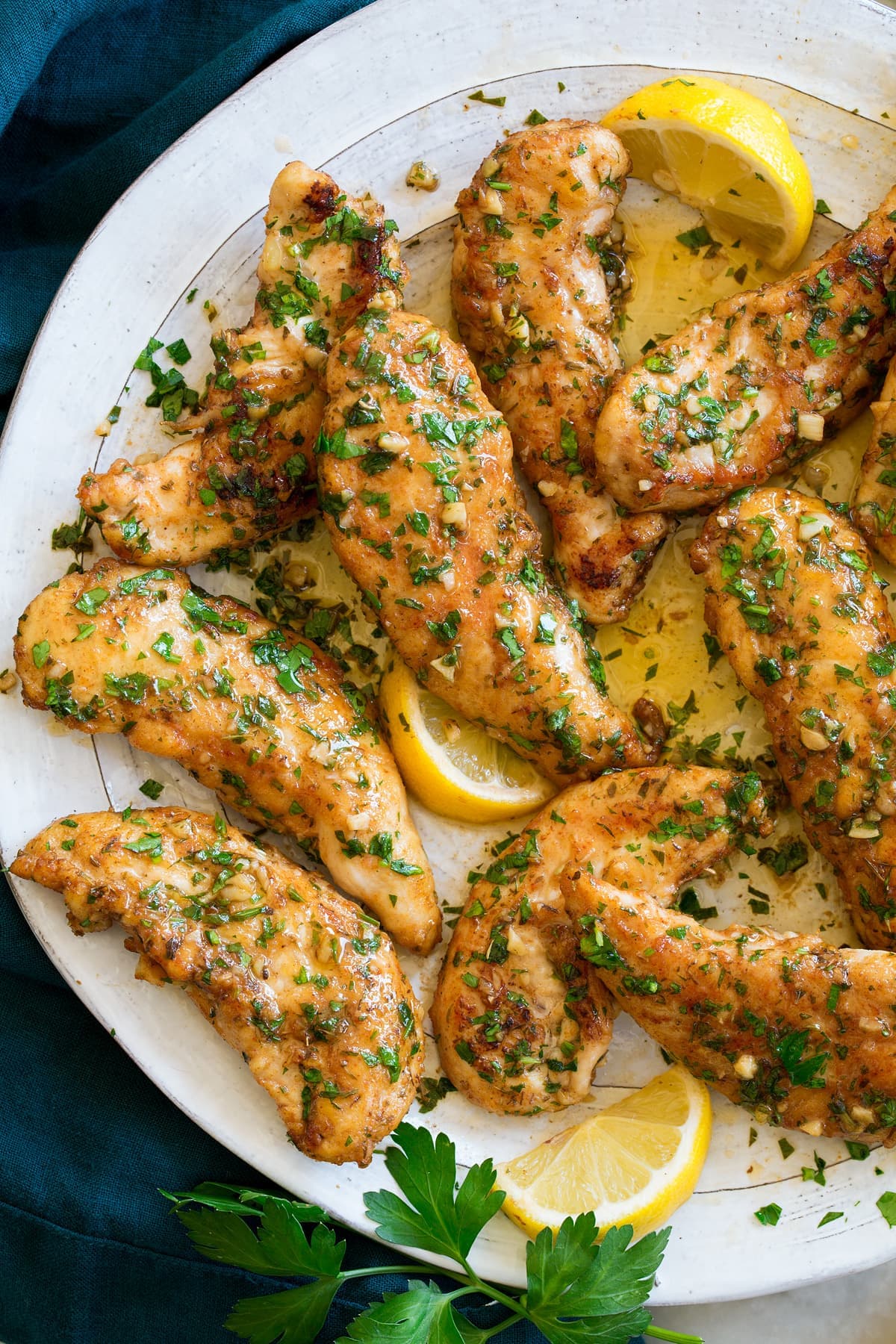 Lemon Butter Chicken Tenders