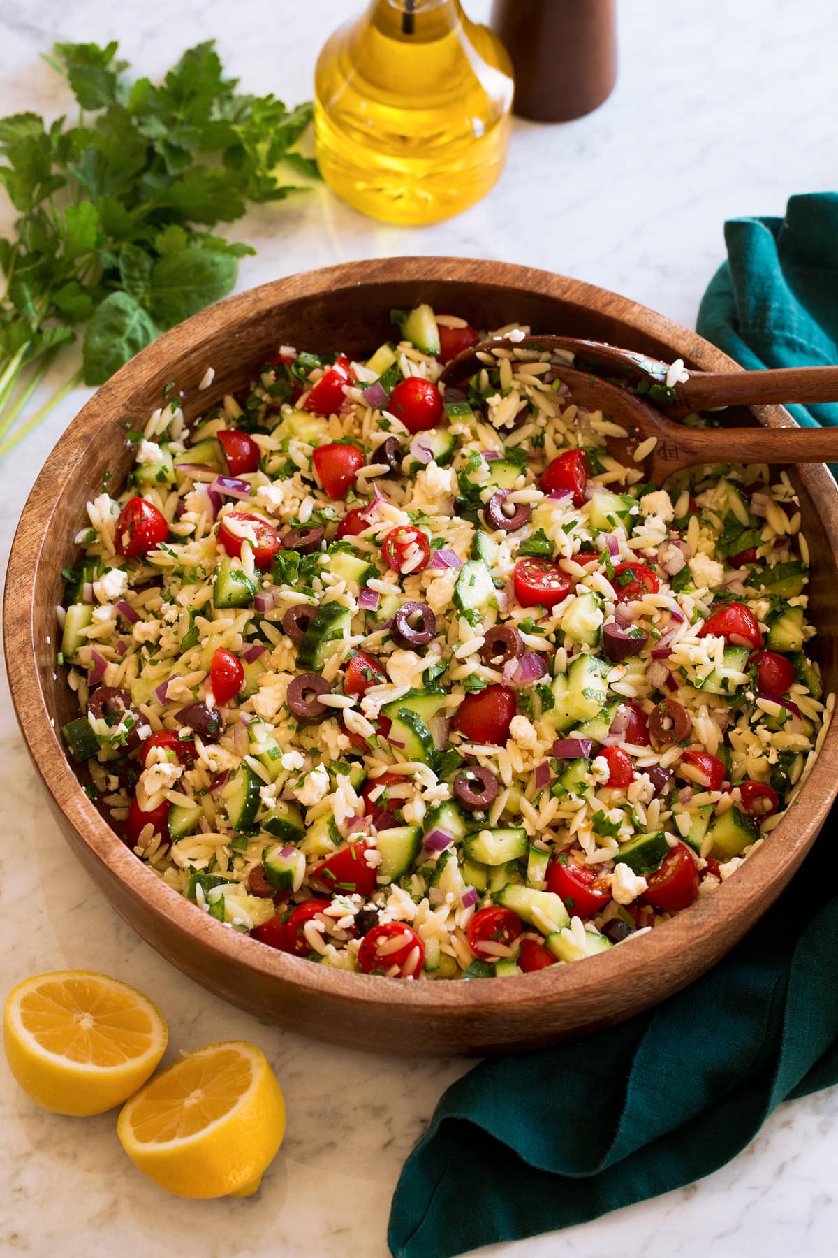 Greek Orzo Salad