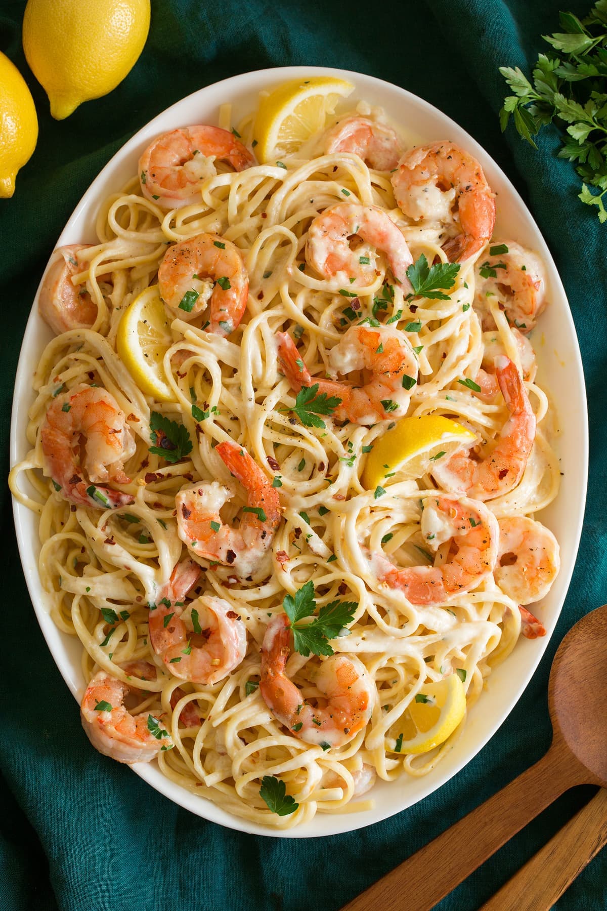Creamy Lemon Shrimp Pasta