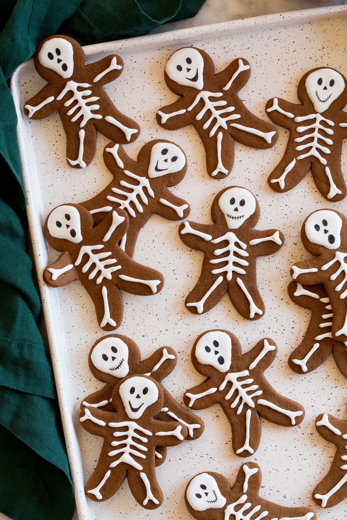 Skeleton Gingerbread Cookies