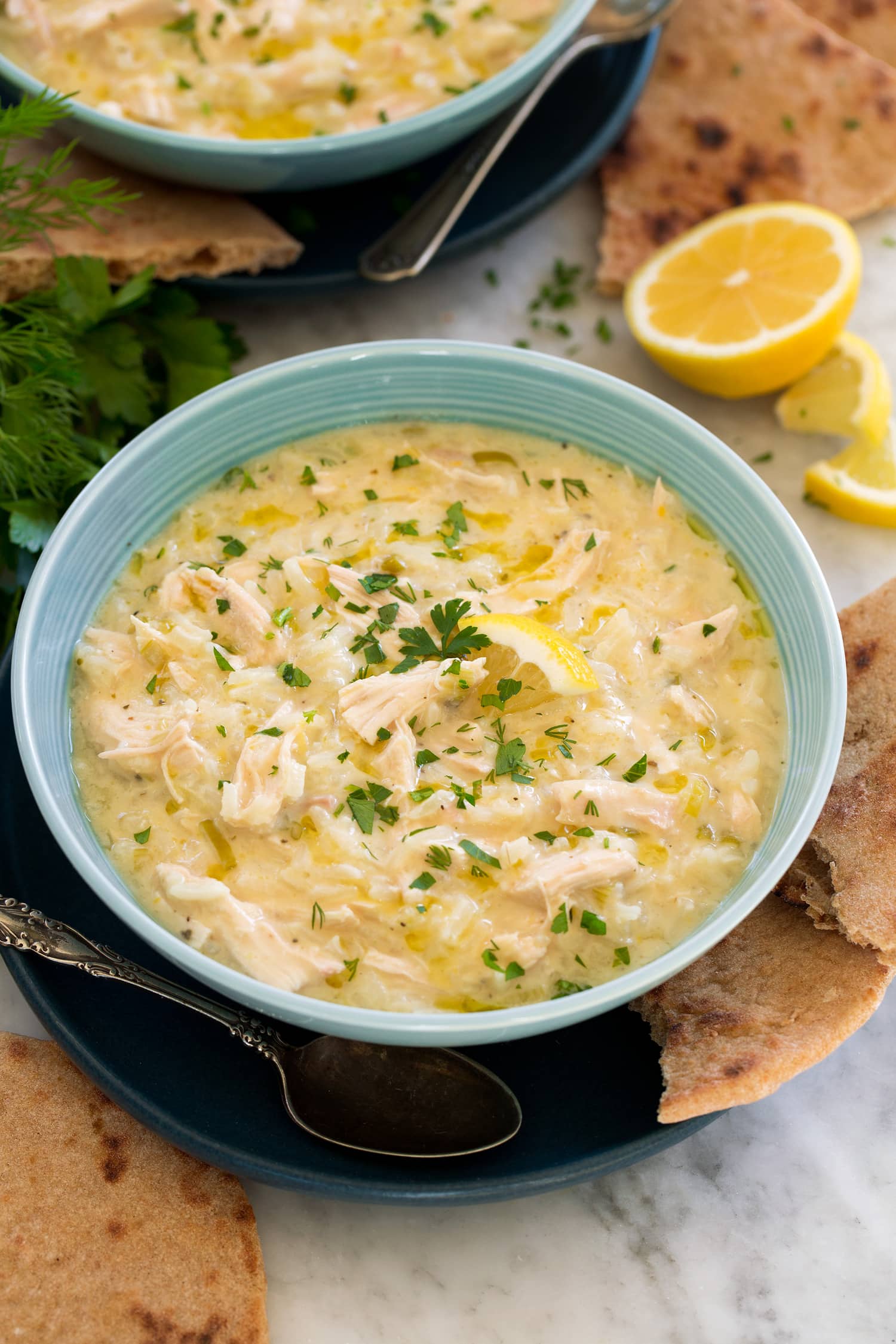 Avgolemono Soup (Greek Lemon Chicken Soup)