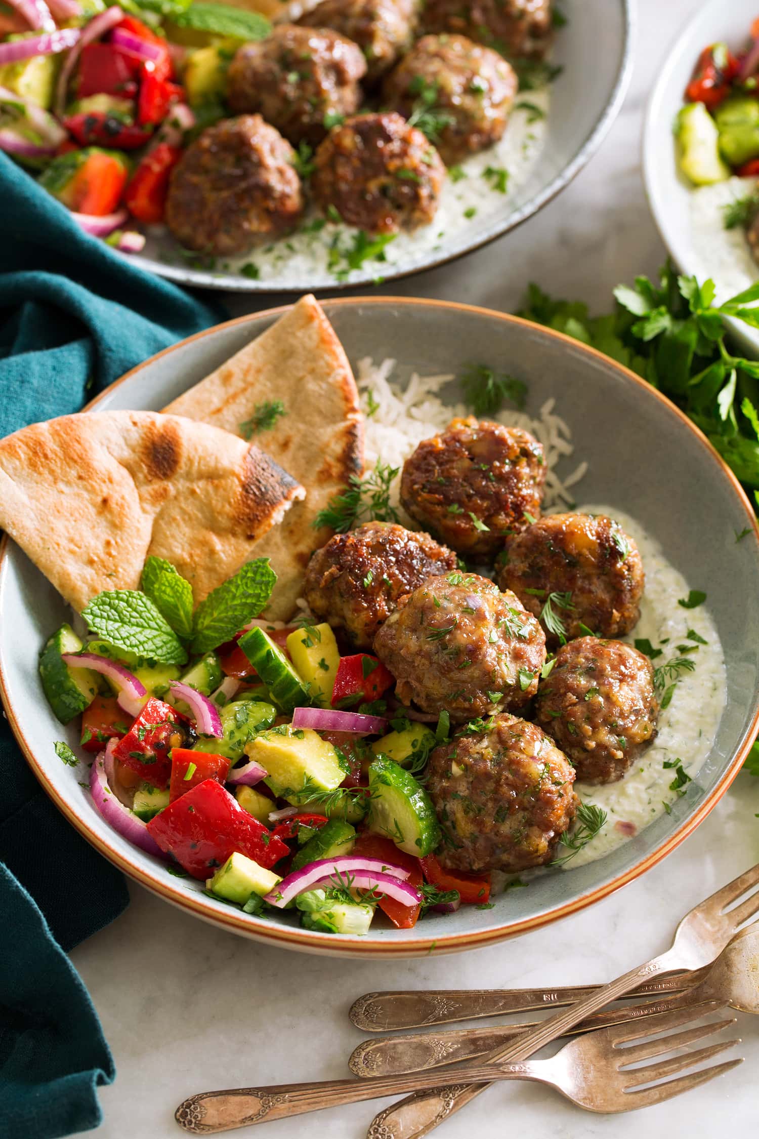 Greek Meatballs (Keftedes)