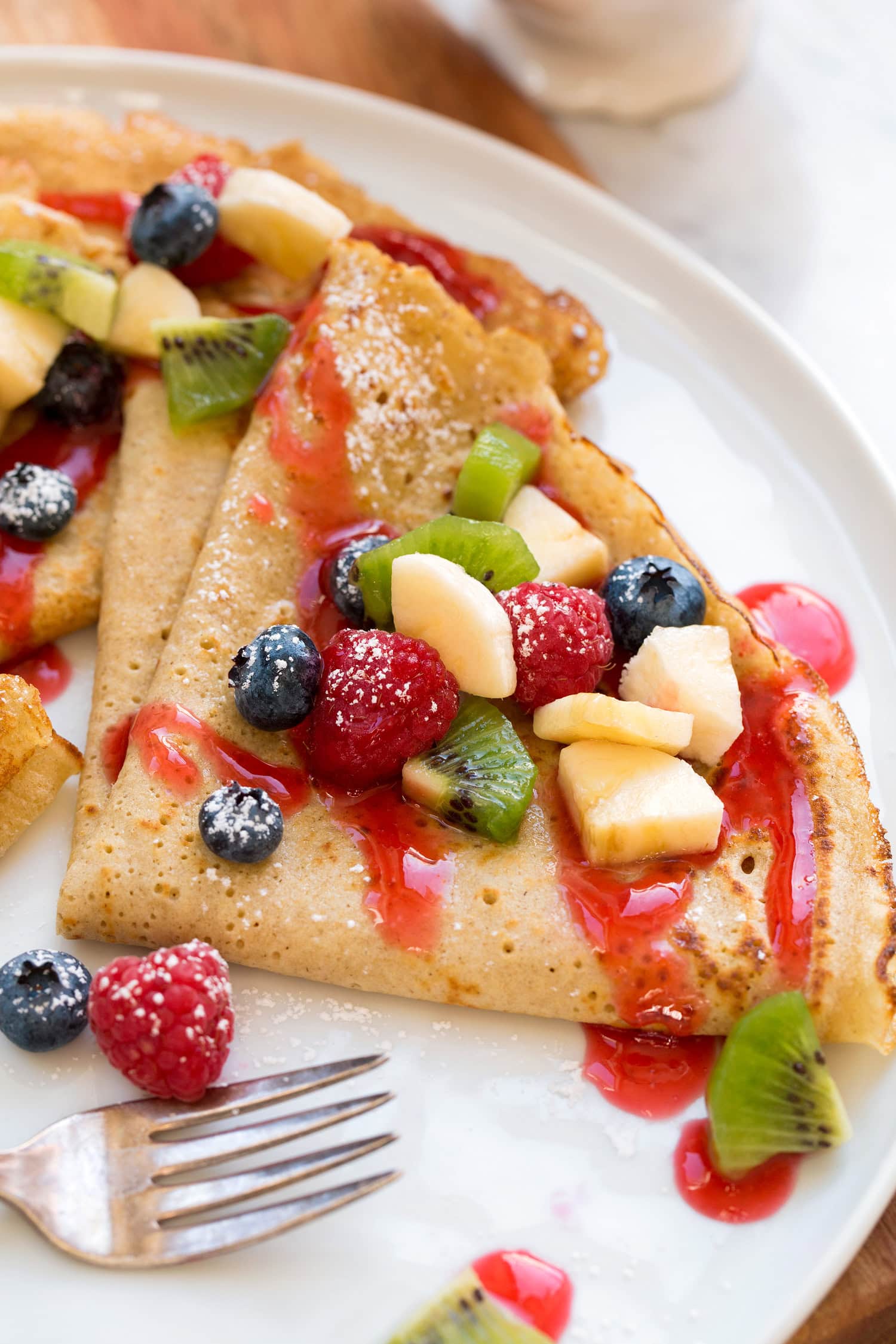 Healthy Oat Flour Crepes
