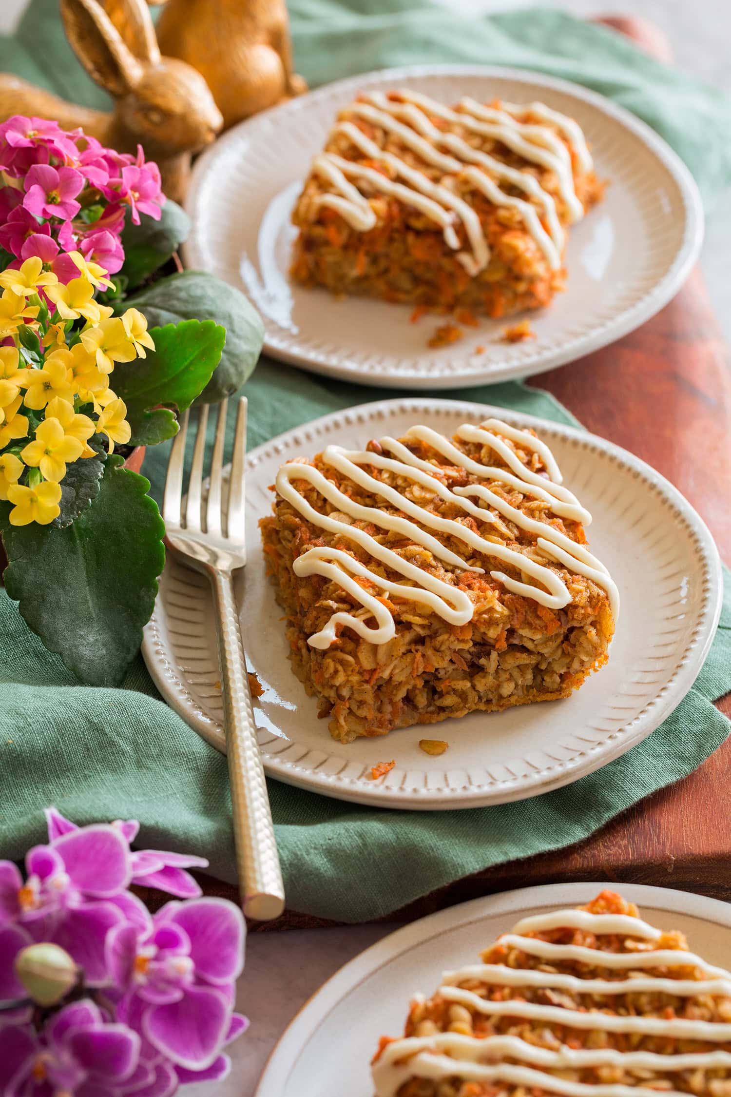 Carrot Cake Baked Oatmeal