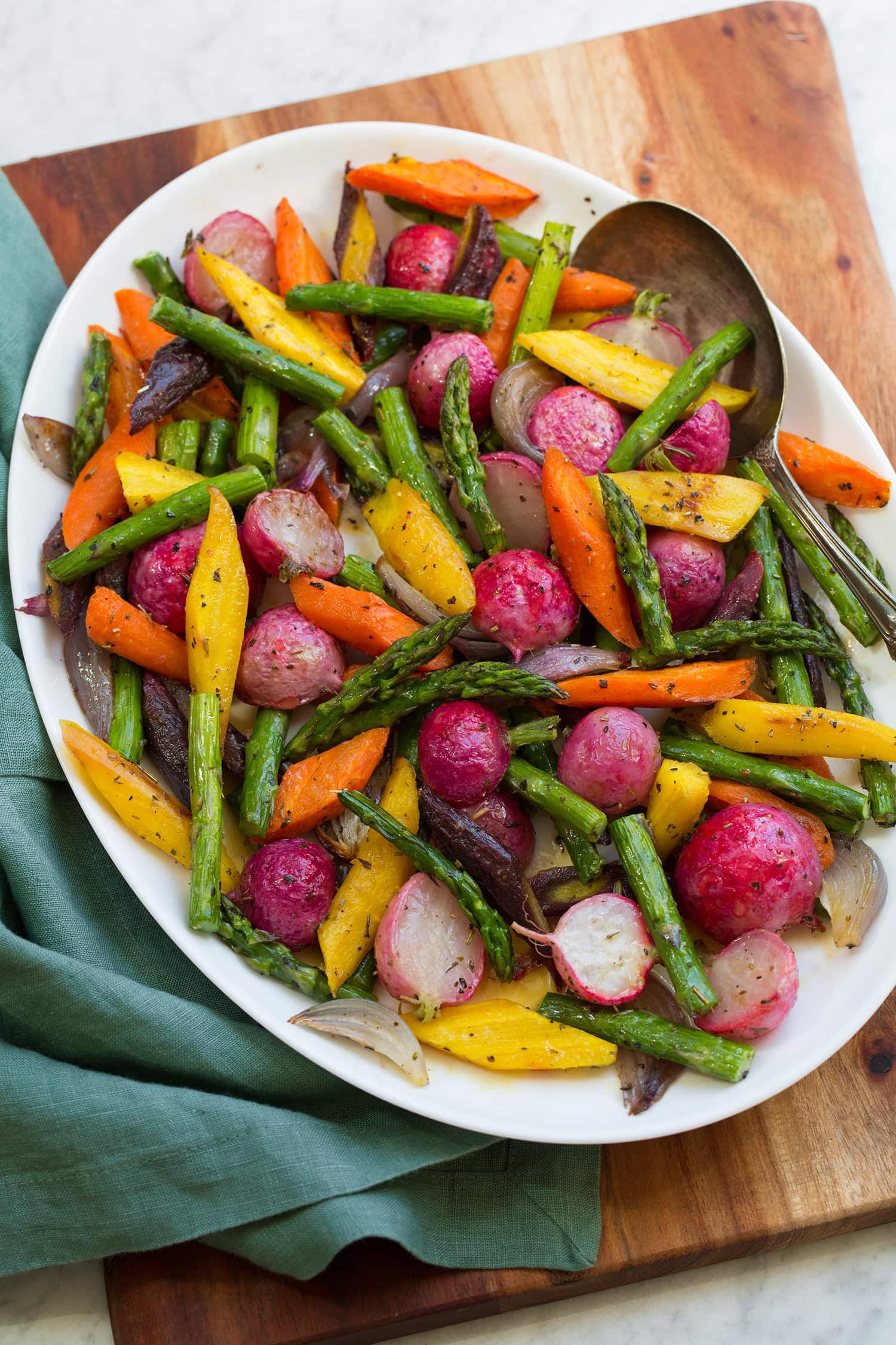 Roasted Spring Vegetables