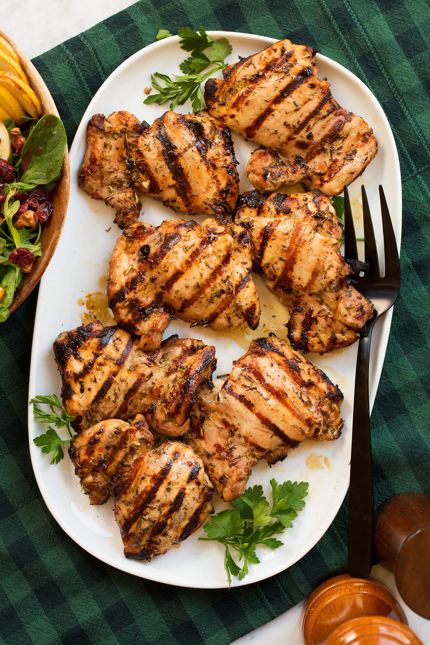 Grilled Chicken Thighs