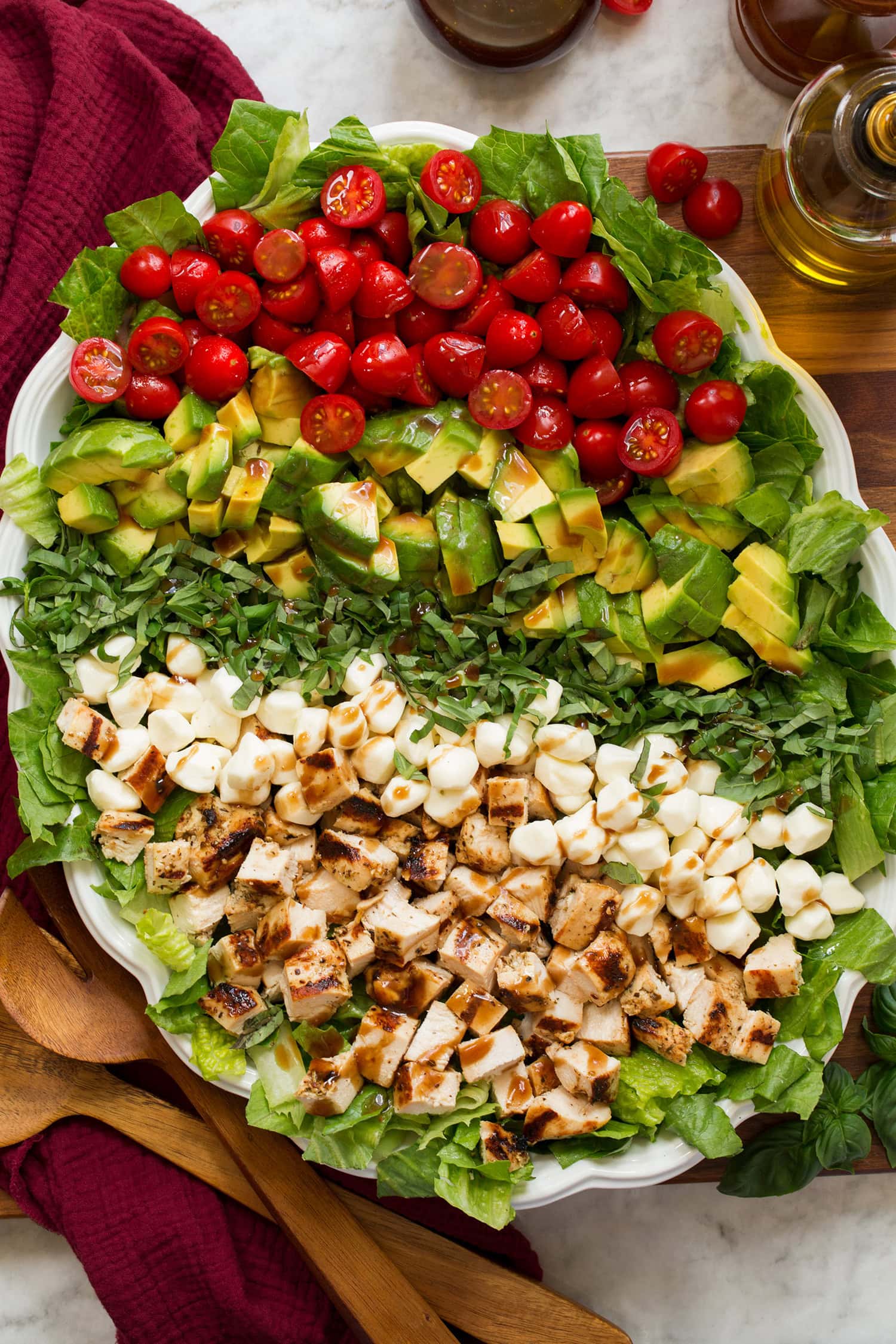 Chicken Caprese Salad