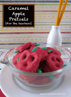 Caramel Apple Pretzels