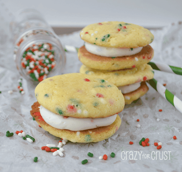Funfetti Cookie Sandwiches