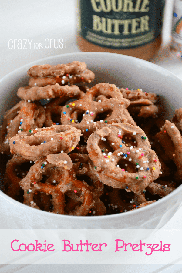 Biscoff Cookie Butter Pretzels