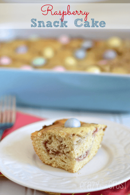 Raspberry Snack Cake