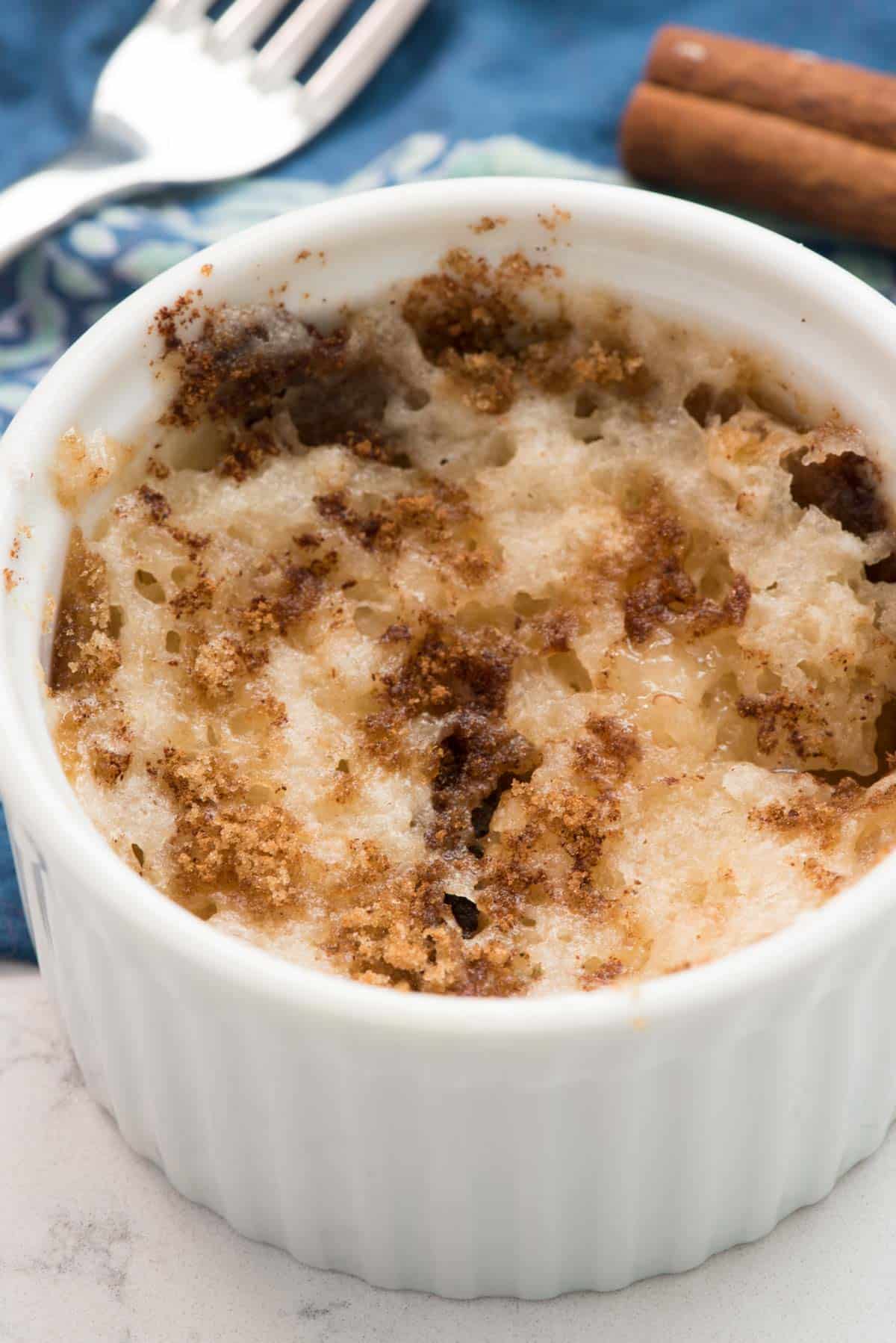 Single Serve Mug Coffee Cake