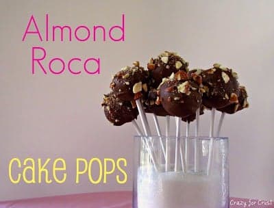 Almond Roca Cake Pops