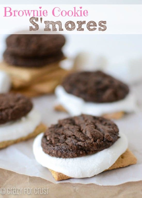 Brownie Cookie S’mores