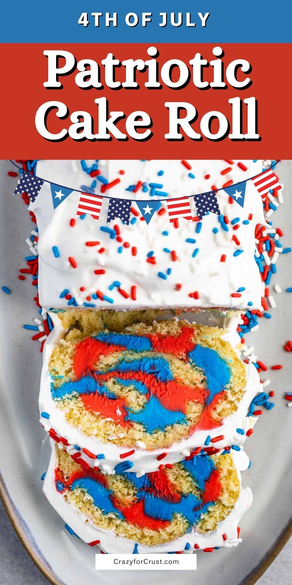 Patriotic Cake Roll