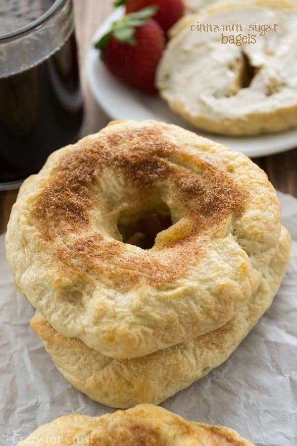 Cinnamon Sugar Bagels