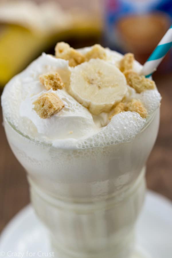 Skinny Banana Cream Pie Milkshake