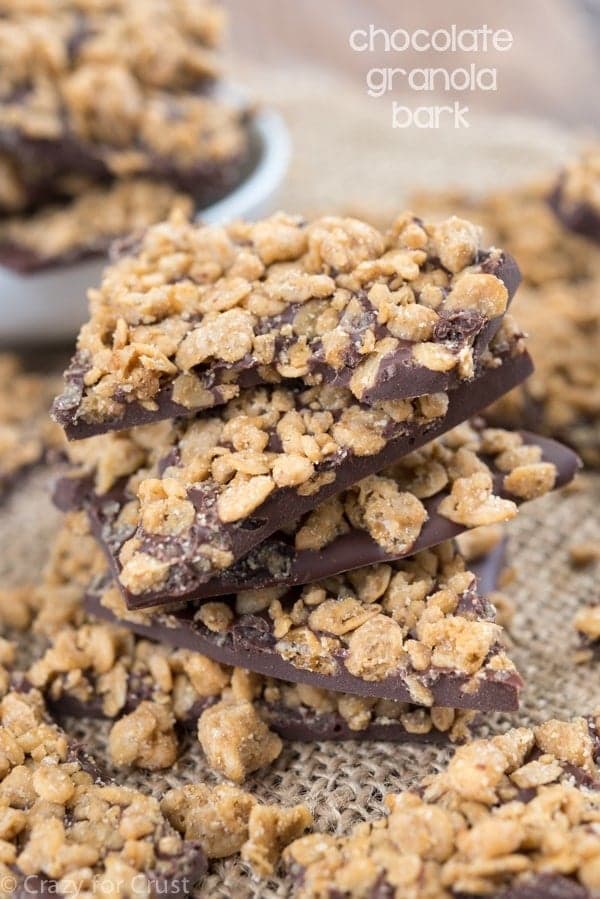 Chocolate Granola Bark