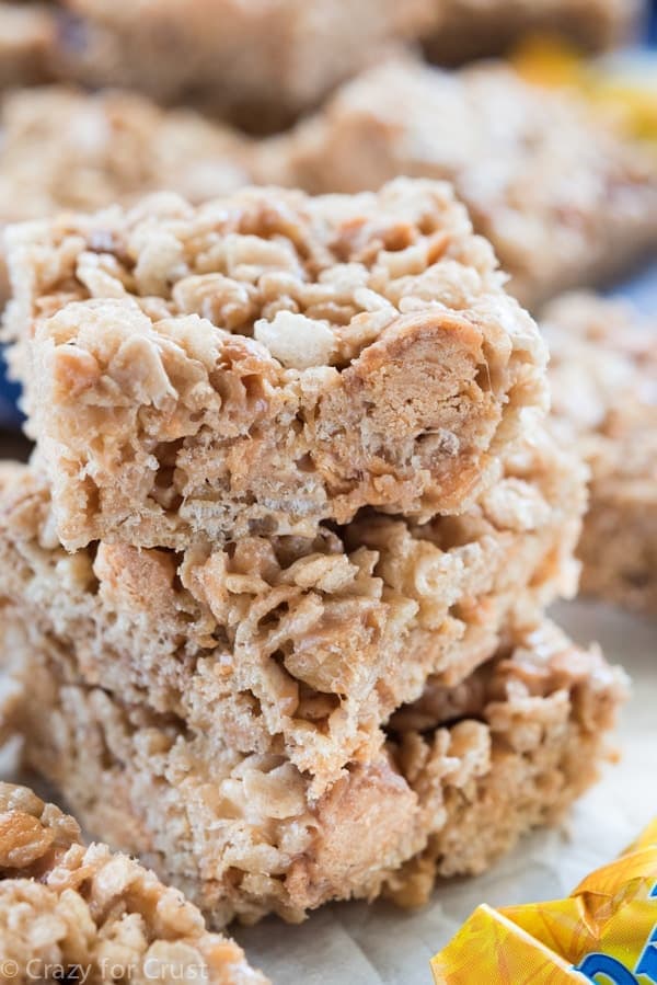 Butterfinger Krispie Treats Recipe