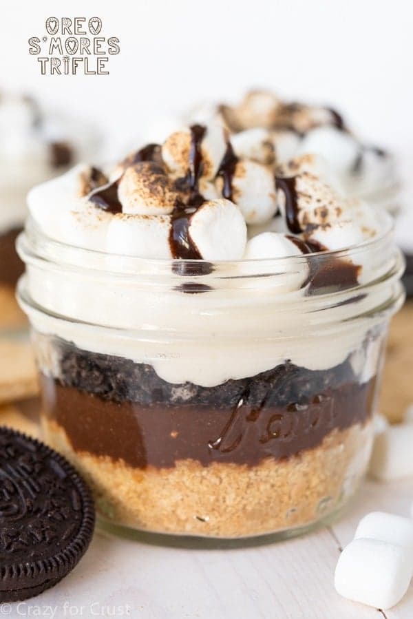 Oreo S'mores Trifle