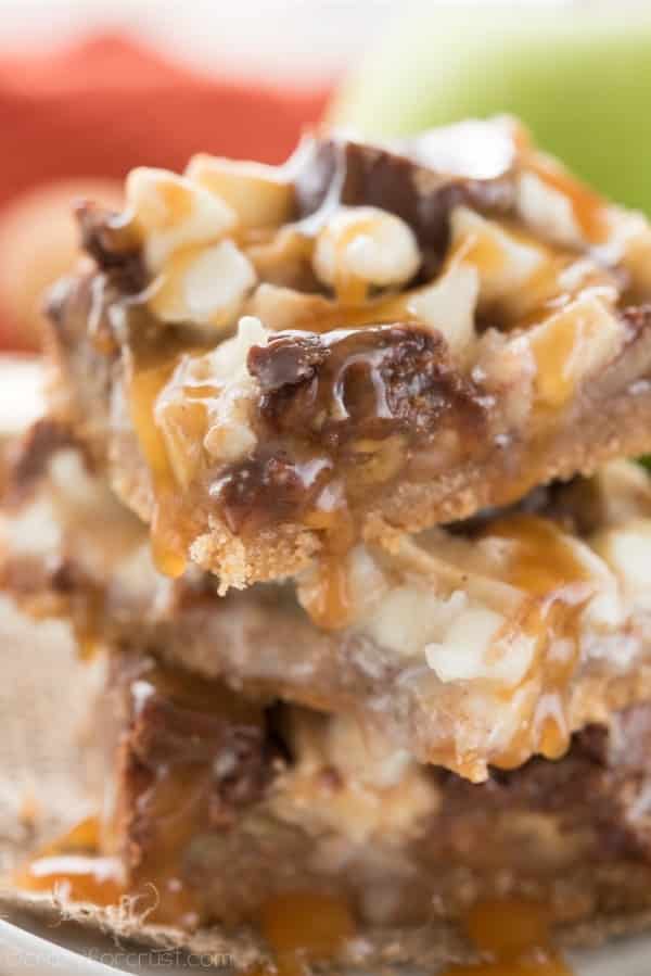 Caramel Apple Pie Magic Bars