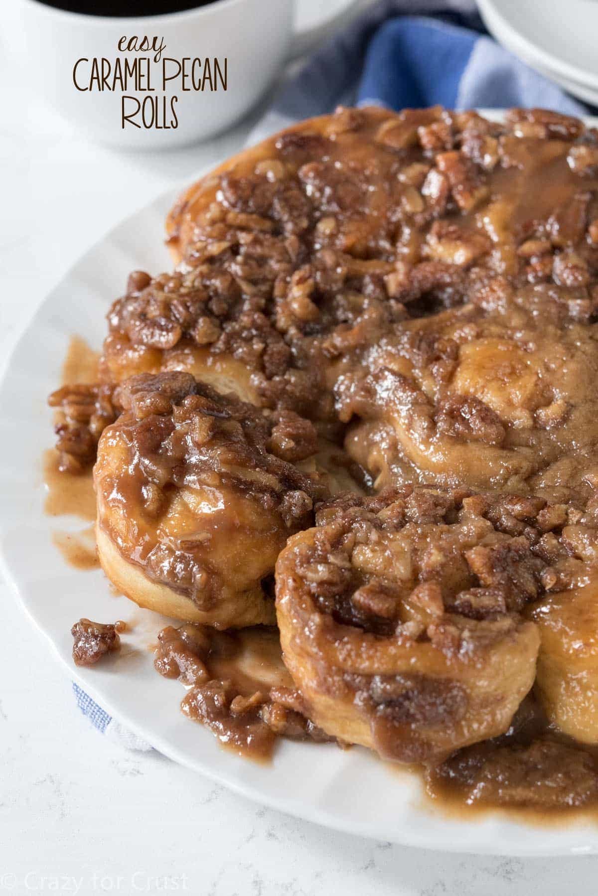 Easy Caramel Pecan Rolls