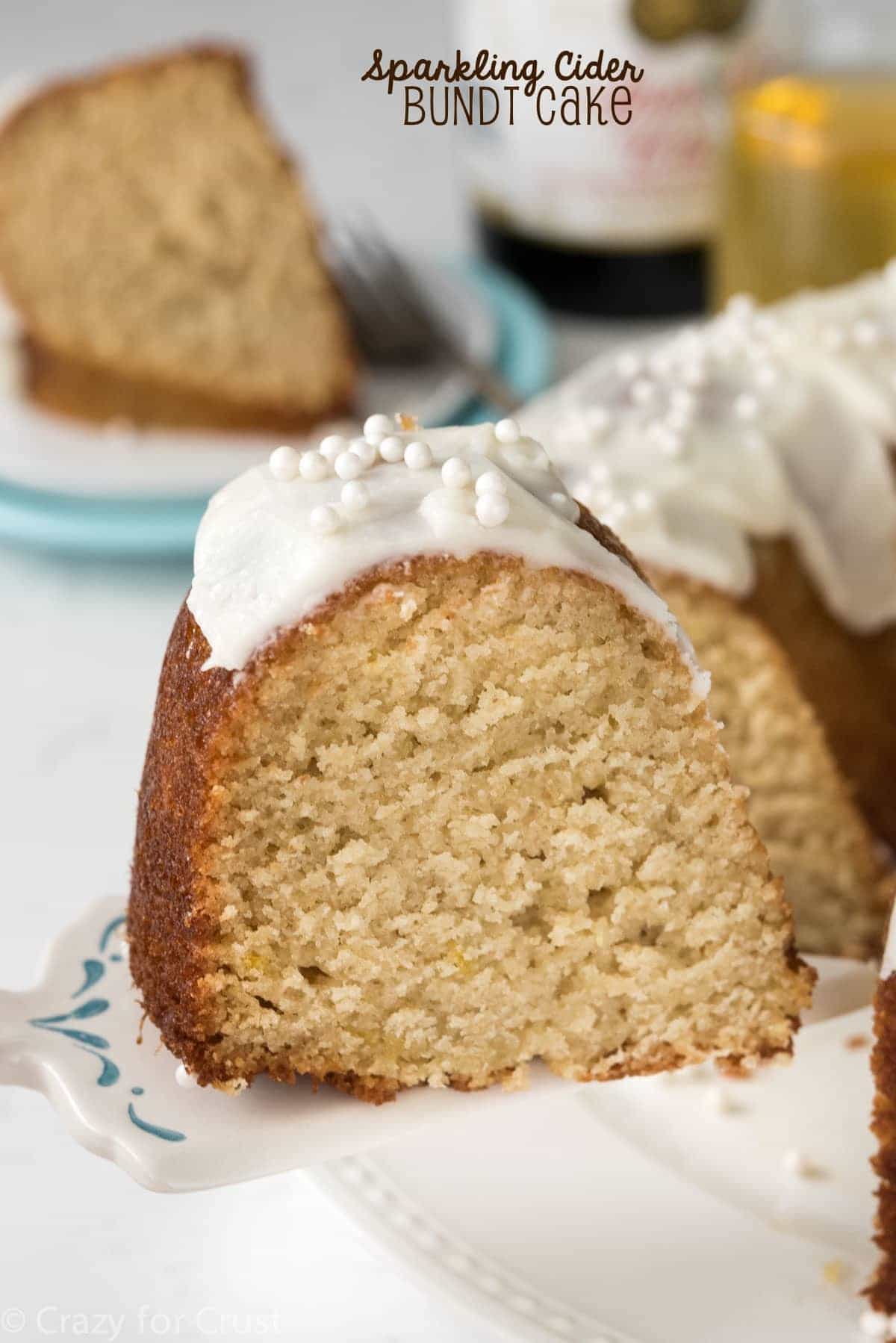 Sparkling Cider Bundt Cake