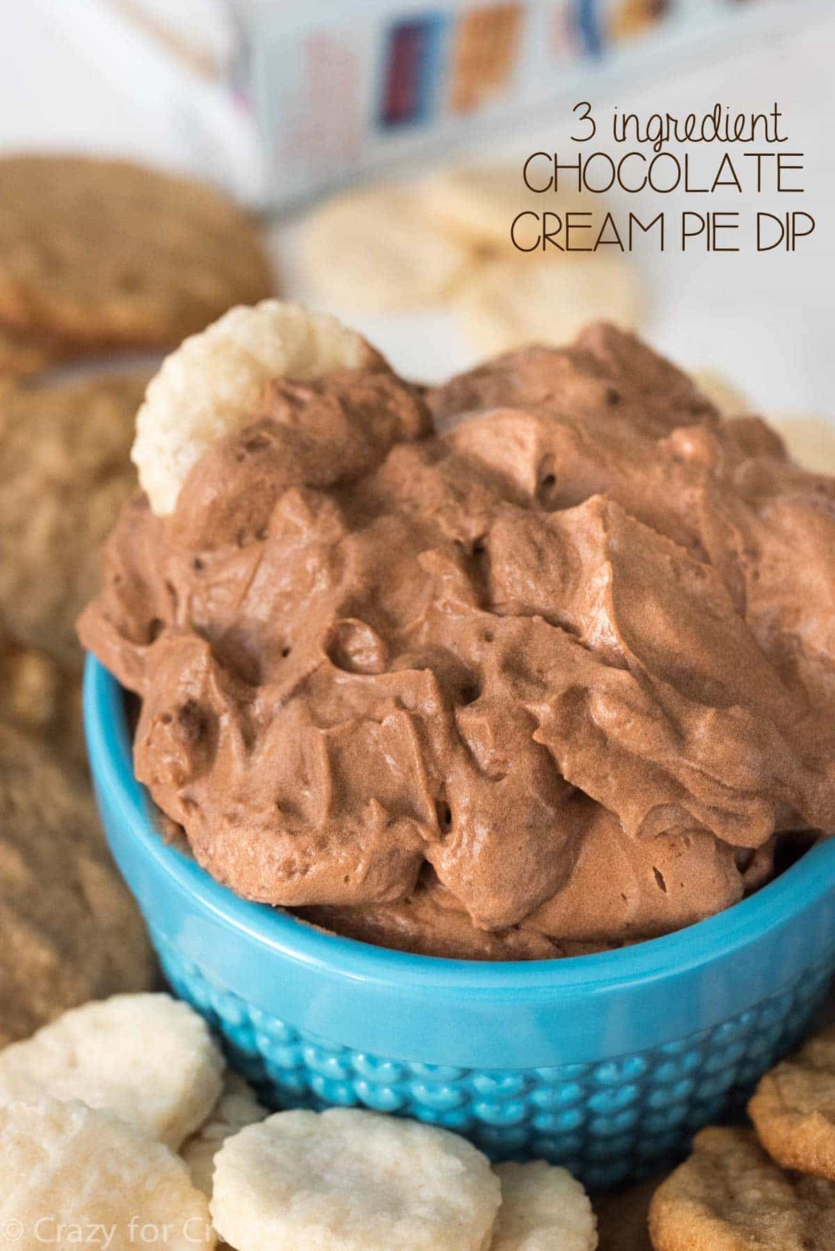 Chocolate Cream Pie Dip Recipe