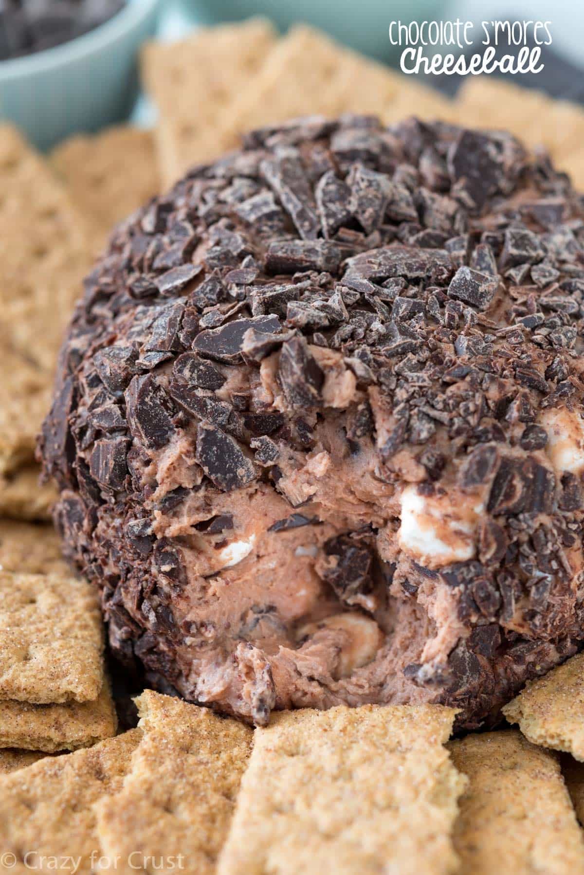 Chocolate S’mores Cheeseball