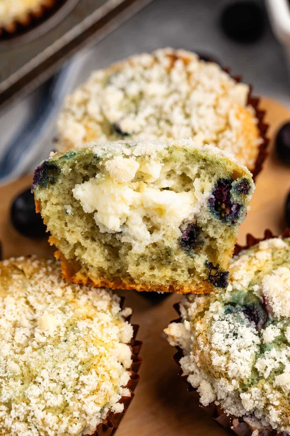 Blueberry Cream Cheese Muffins Recipe