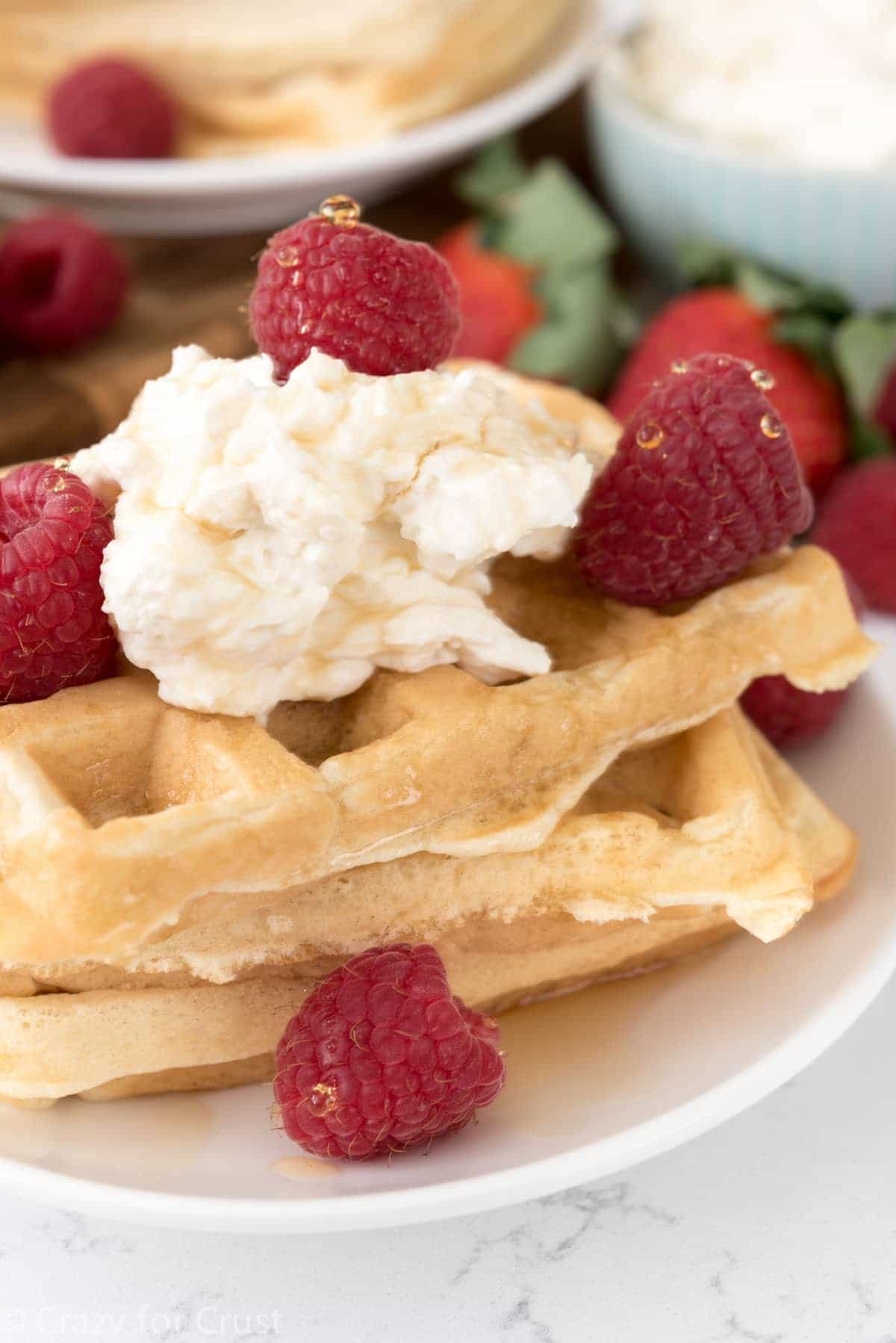 Cheesecake Waffles