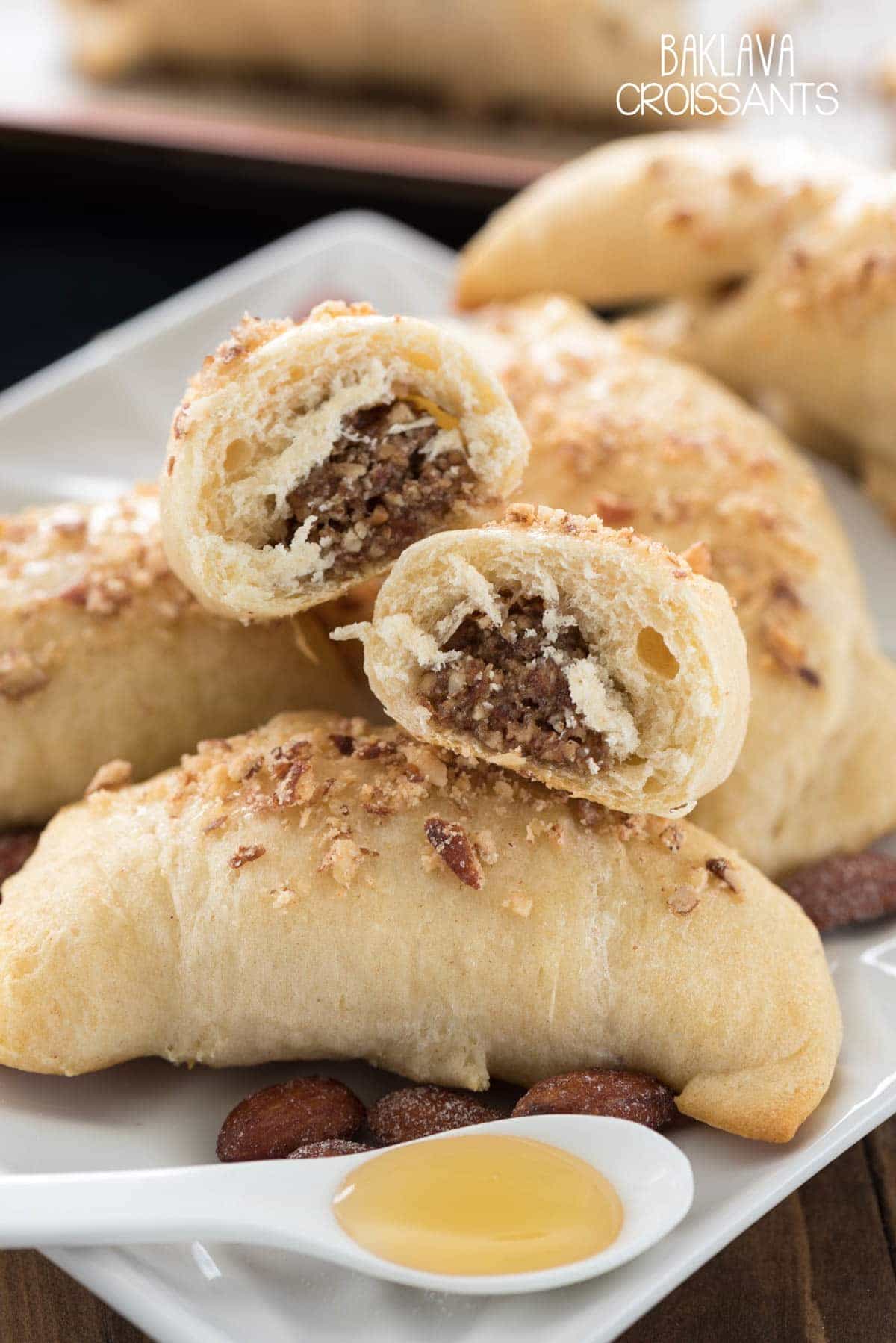 Almond Baklava Croissants
