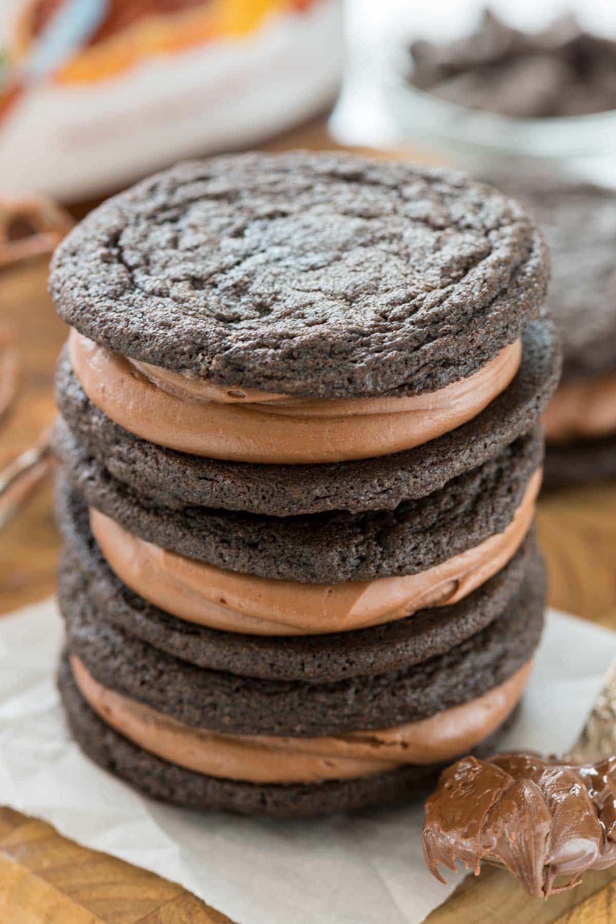 Homemade Nutella Oreos Recipe