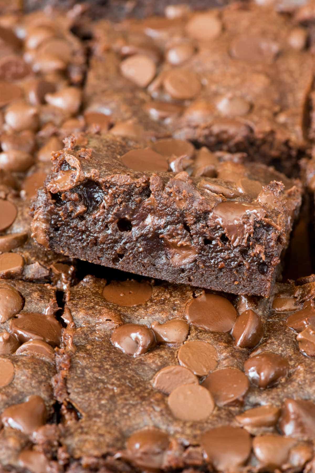 Perfectly Fudgy One Bowl Brownies