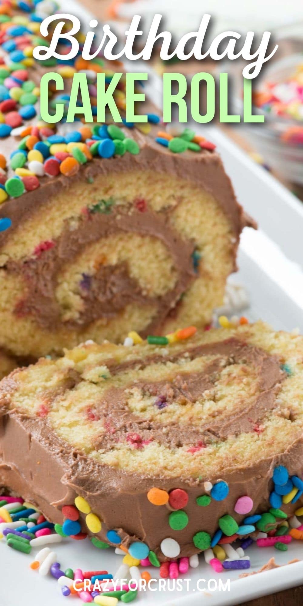 Birthday Cake Roll