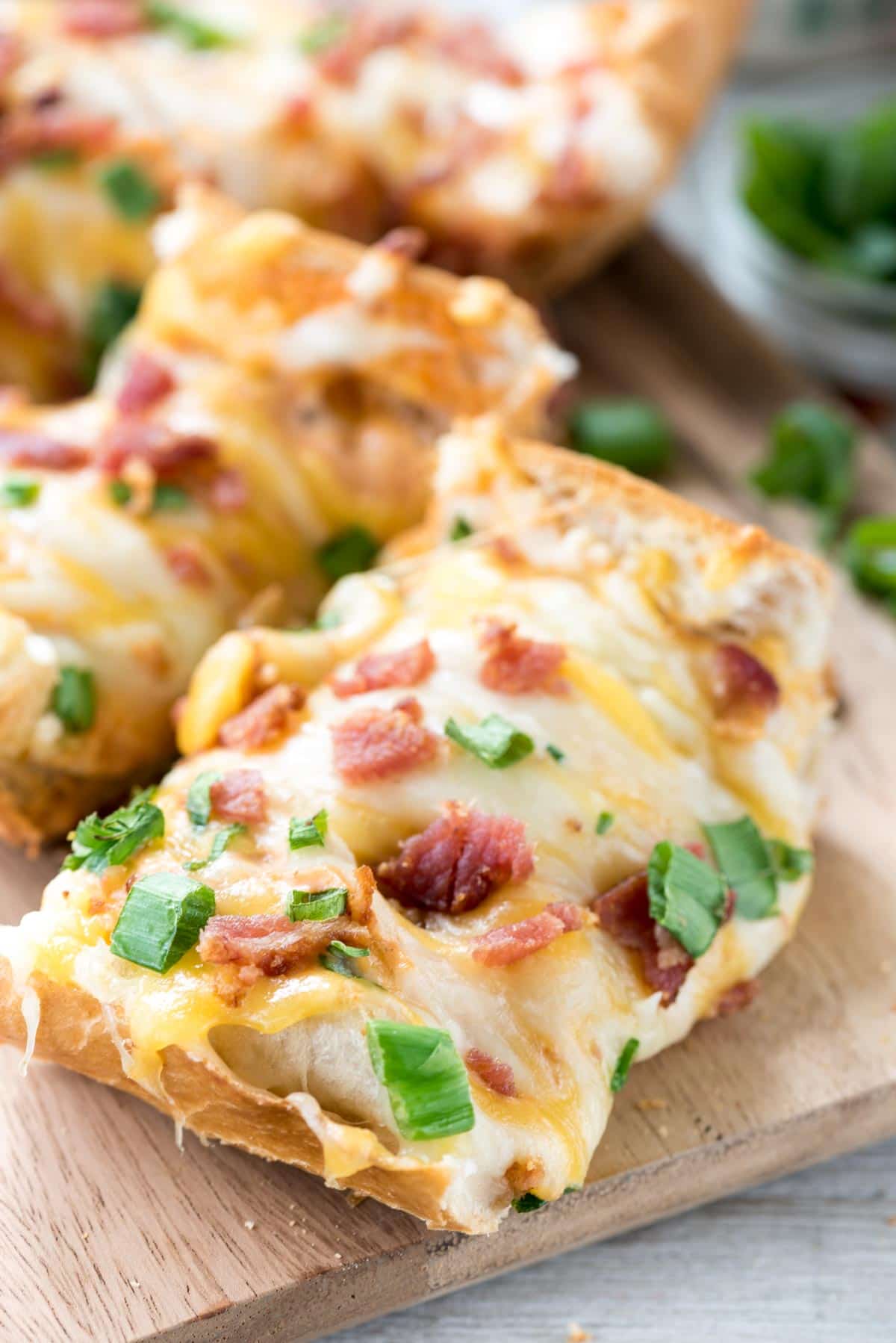 Cheesy Bacon Ranch French Bread Pizza Recipe