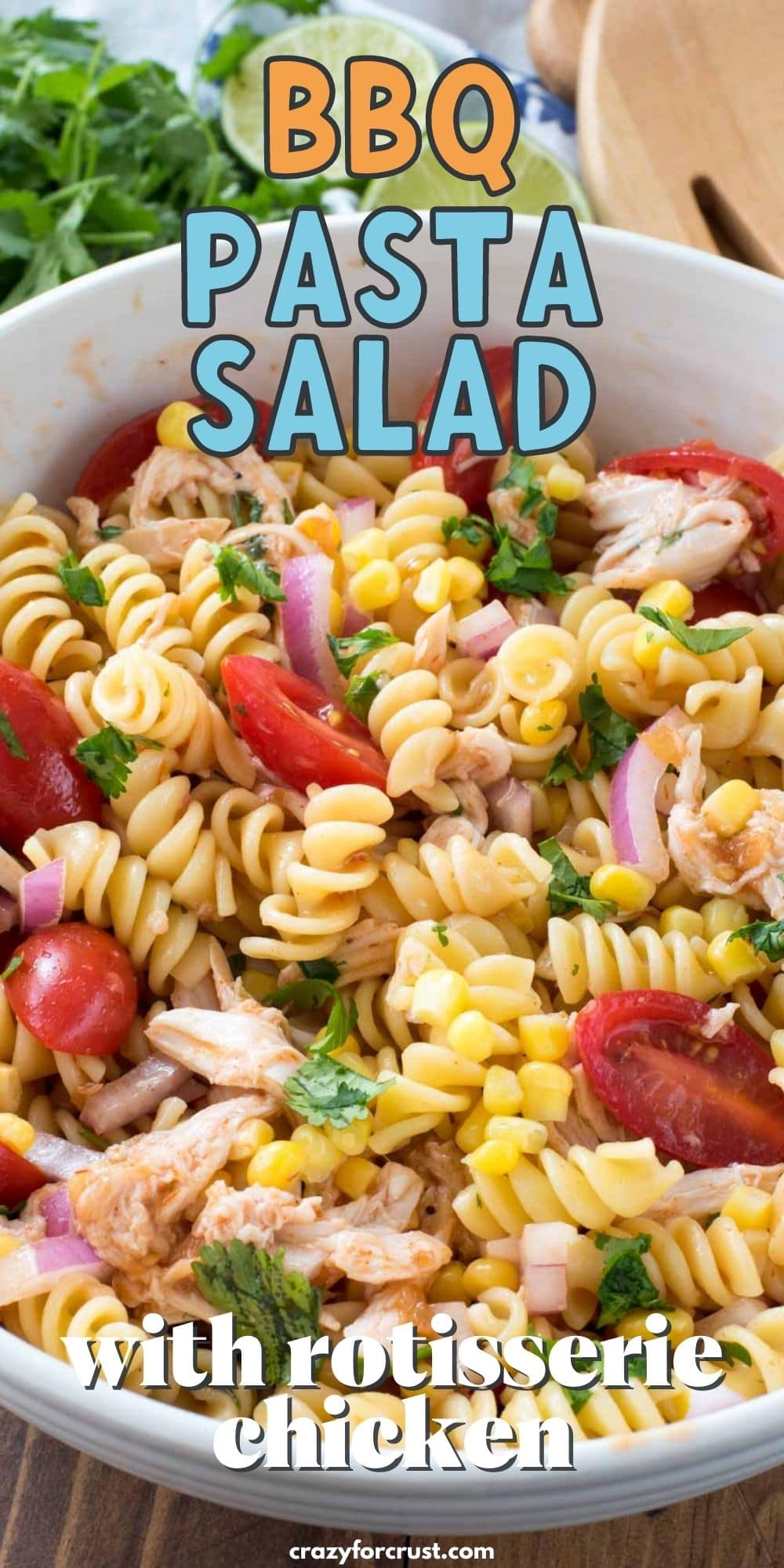 BBQ Chicken Pasta Salad