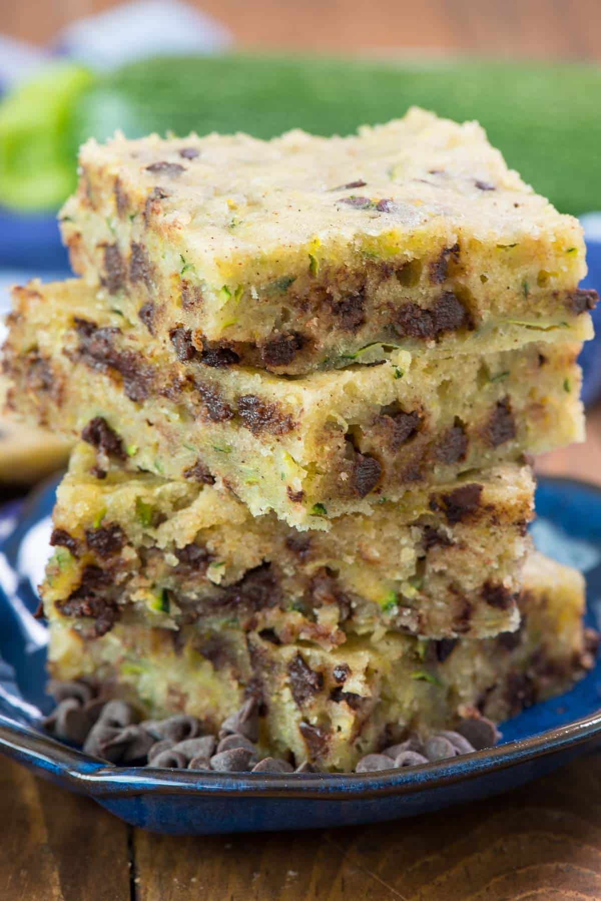 Chocolate Chip Zucchini Bars