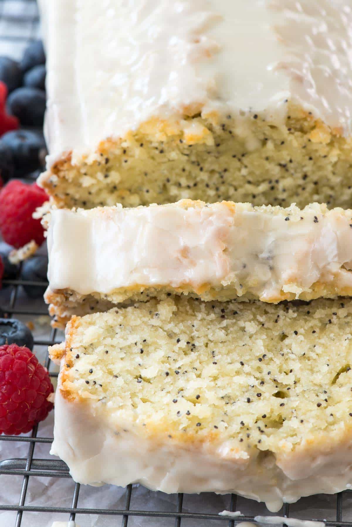Almond Poppyseed Loaf Cake