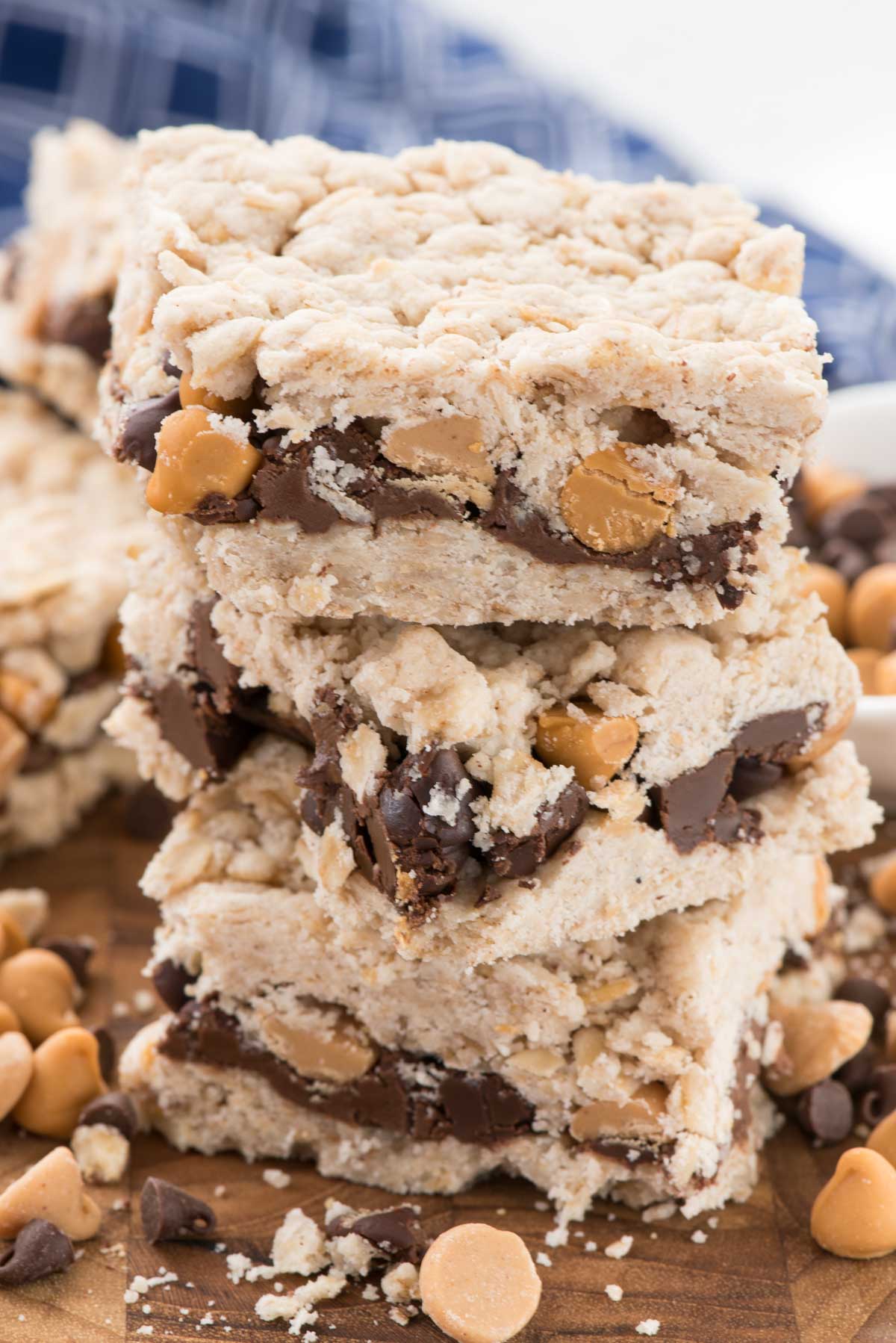Chocolate Magic Crumble Bars