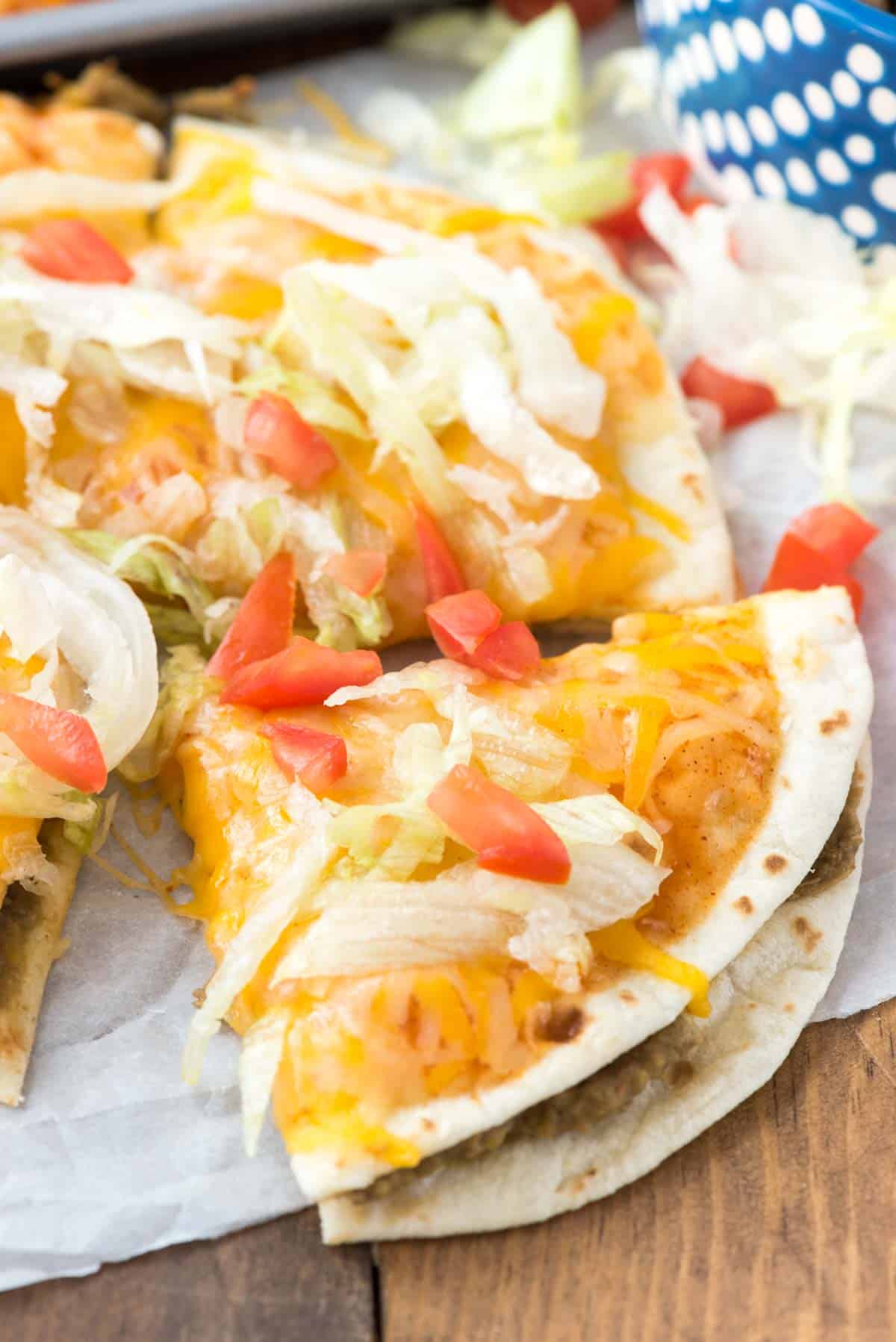 Vegetarian Mexican Pizza