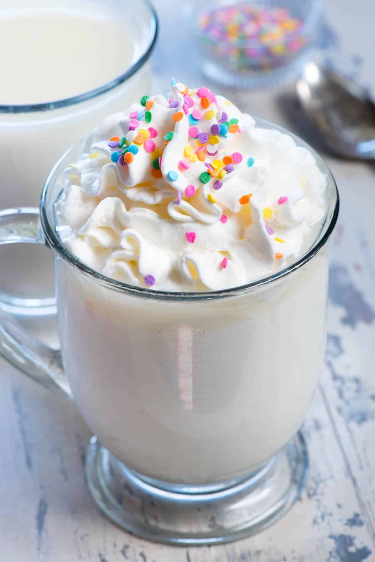 Spiked Crockpot White Hot Chocolate