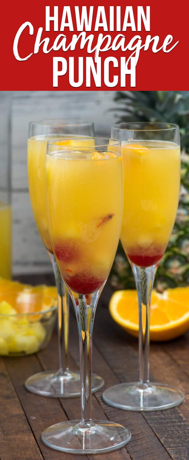 Hawaiian Champagne Punch
