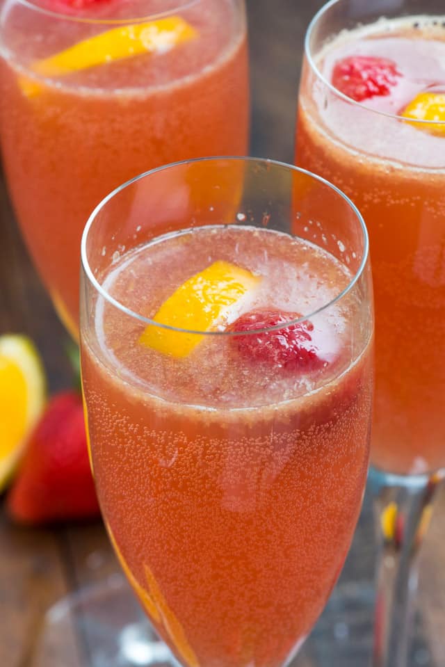 Pink Mimosa Punch