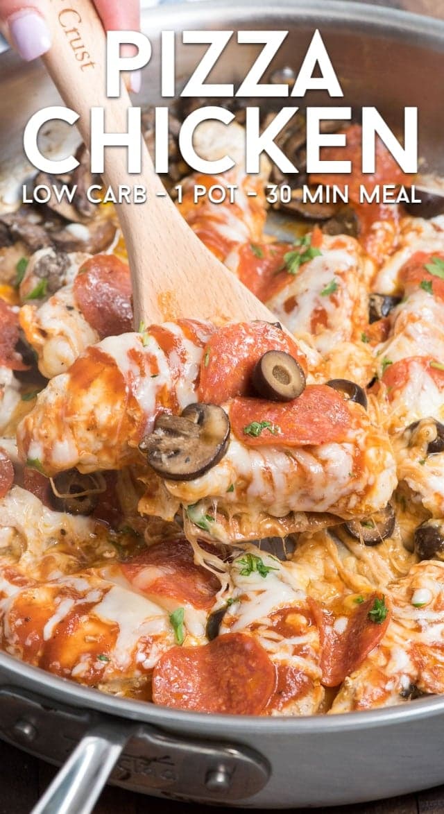 Skillet Pizza Chicken Recipe
