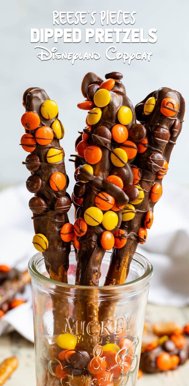 Reese’s Dipped Pretzels (Disneyland Copycat)