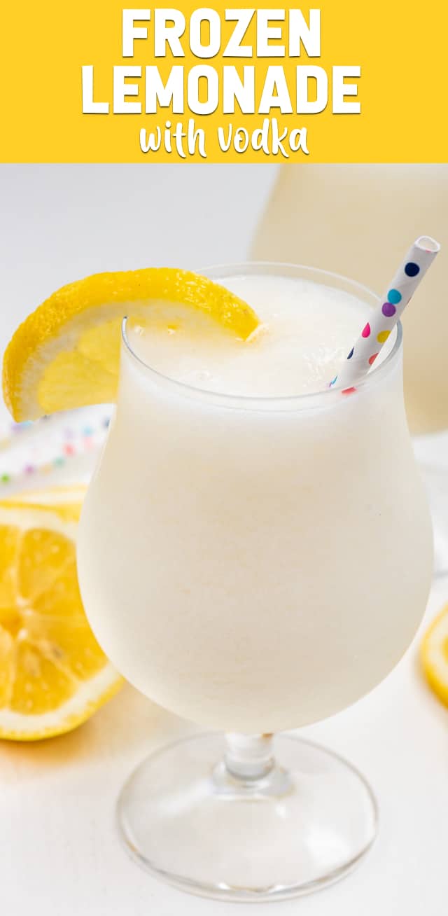 Boozy Frozen Lemonade