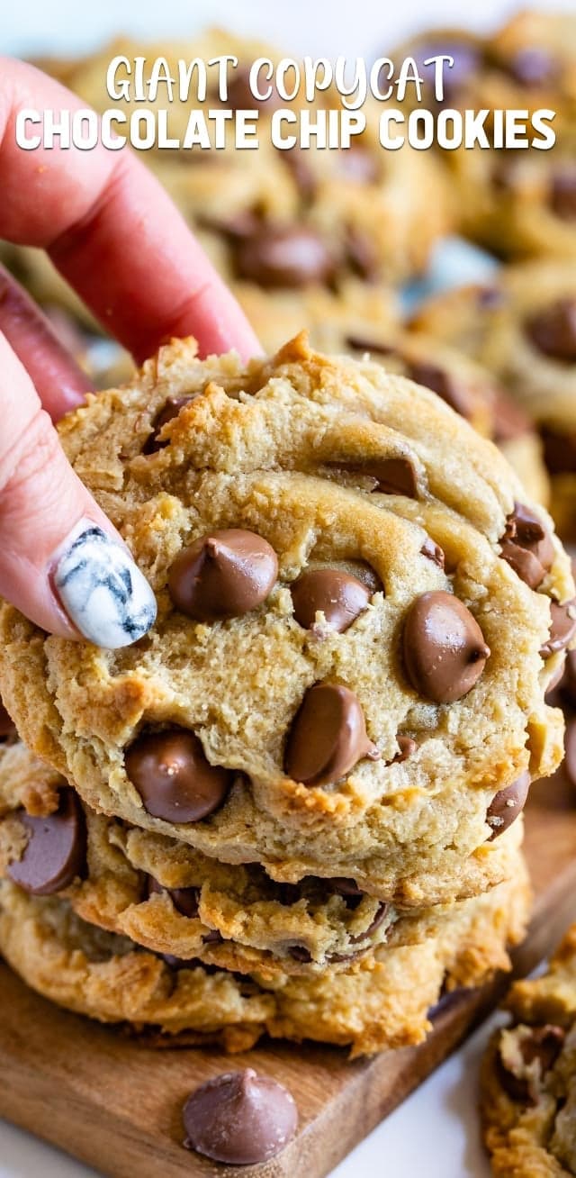 Giant Chocolate Chip Cookies