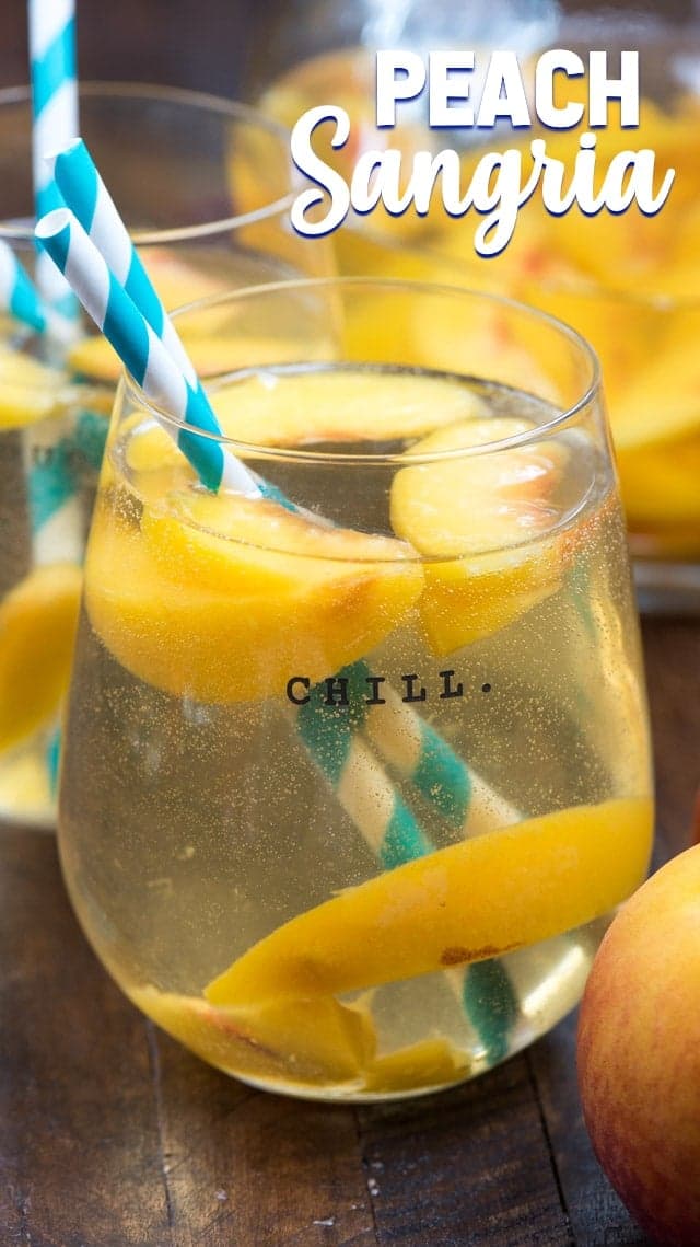 Easy Peach Sangria Recipe