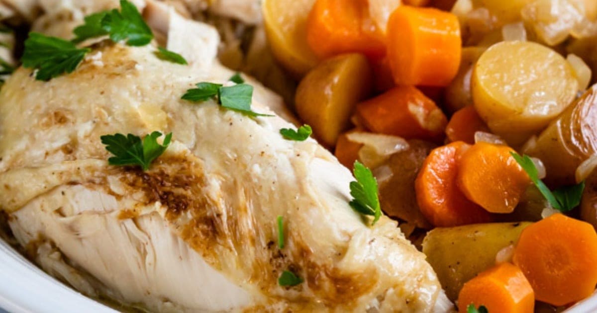 Instant Pot Chicken Pot Roast Recipe